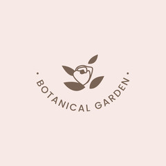 Botanical floral illustration