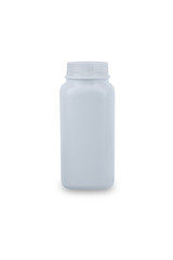 Baby talcum powder container isolated on white background