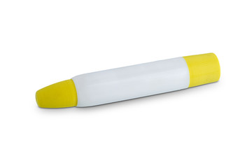 Glue stick isolated on white background