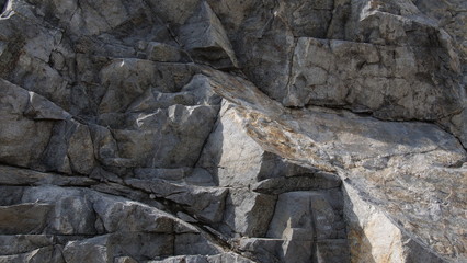 Fototapeta premium Stone pattern lighted by sun