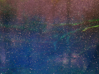 surface of blue lake