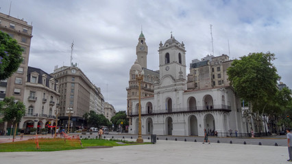 Obraz premium Buenos Aires the capital of Argentina, amazing megapolis in South America