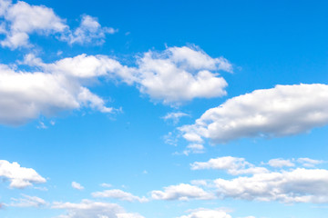 Obraz na płótnie Canvas blue sky and white clouds