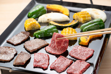 鉄板焼き肉