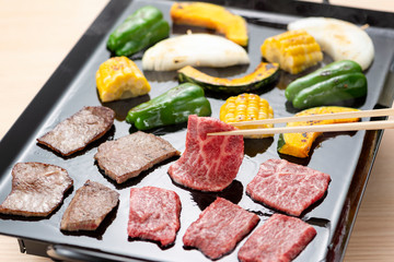 鉄板焼き肉