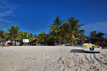 Obraz premium Nungwi Beach, Zanzibar, Tanzania, Indian ocean