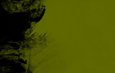 green black paint brush strokes background 