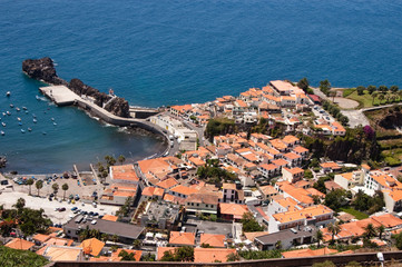 Fototapeta na wymiar Câmara de Lobos auf Madeira
