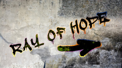 Graffiti Ray of Hope