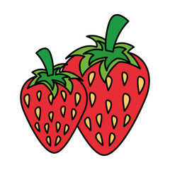 strawberries fresh fruit