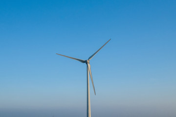 Fototapeta premium Wind turbine close-up