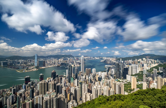 hong kong skyline