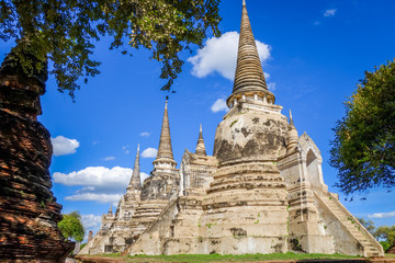 Fototapeta premium Wat Phra Si Sanphet temple, Ayutthaya, Thailand