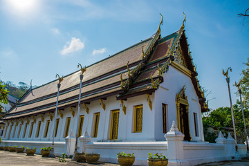 Obraz premium Landscape of Phra Phutthabat temple, Thailand.