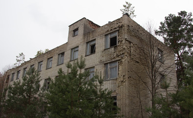 Ghost town Pripyat in Chernobyl, Ferris wheel