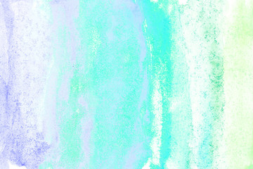 Abstract watercolor art hand paint on white background. Watercolor background