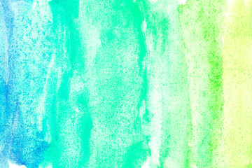 Abstract watercolor art hand paint on white background. Watercolor background