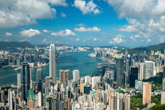 hong kong skyline