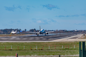 Aviones. Aterrizaje y despegue
