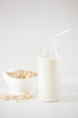 vegan oatmeal milk, not milk