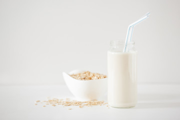 vegan oatmeal milk, not milk