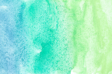 Fototapeta premium Abstract watercolor art hand paint on white background. Watercolor background