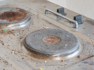 Alte Kochplatten Zeit für Neues