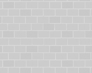 White brick wall, 3D illustration – illustration  