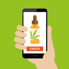 In India, CBD can be ordered online.