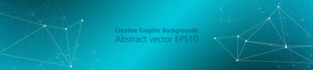 Sri fi abstract graphic backgrounds, geometric vector connections