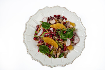Plate With Salad