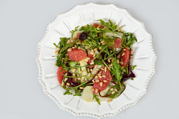 Plate With Salad