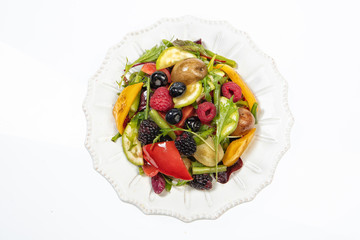 Plate With Salad