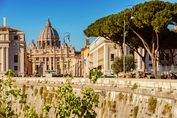 Saint Peter Basilica in Vatican Rome