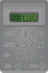 Calculator. vector illustration