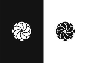 Black white version of the design element