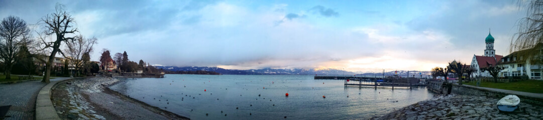 Obraz premium Panorama Bodensee