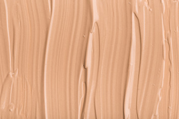 Close up Texture of liquid foundation