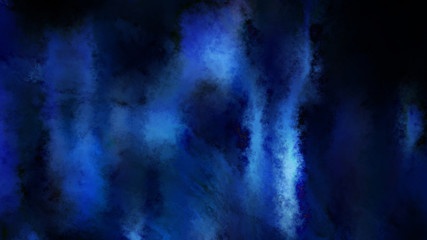Obraz na płótnie Canvas Black and Blue Watercolour Grunge Texture Background