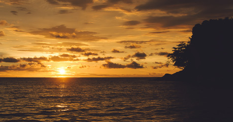 sunset island