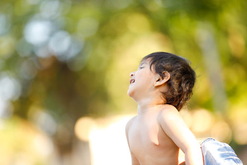 Cute Indian baby boy