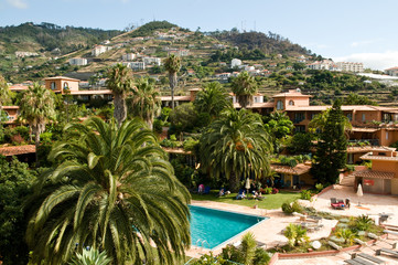 Fototapeta na wymiar Botanischer Garten Quinta Splendida auf Madeira