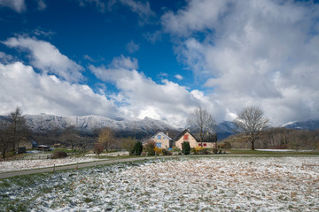 maison de montagne dans les Pyrénées