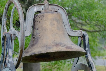 Fototapeta premium A weathered church bell