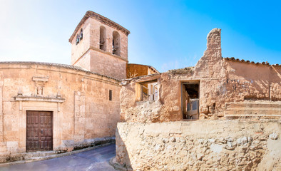 Church of San Esteban is located in Roa de Duero, a historical village of the province of Burgos, in Castilla y Leon, Spain