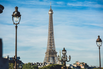 Fototapeta na wymiar Paris, Eiffel tower