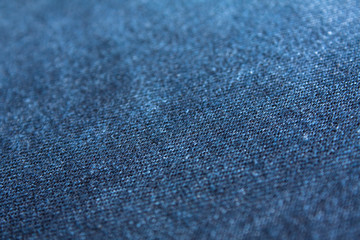 Texture of blue jeans