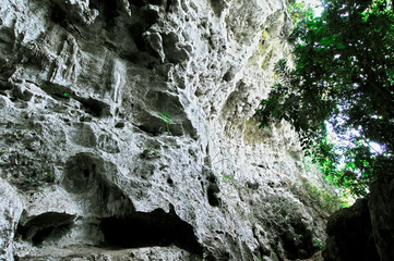Penablanca, Cagayan Province, Philippines:  Near the entrance to the limestone Callao Cave with a church built in the first chamber