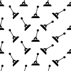 Fototapeta premium Lever Icon Seamless Pattern, Arm Lever Icon Seamless Pattern