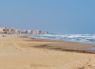 La Mata beach in the south of Spain
